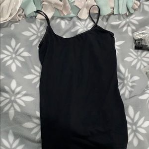 black cami top